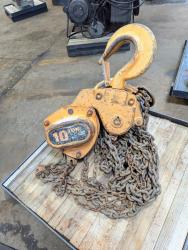 10tチェーンホイスト　10TON Chain Hoist